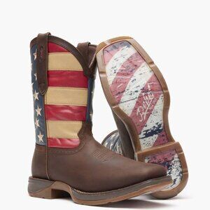 Durango Men’s Rebel Patriotic Western Cowboy Boot DB5554, Brand New